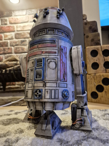 Custom painted star wars - painted,
