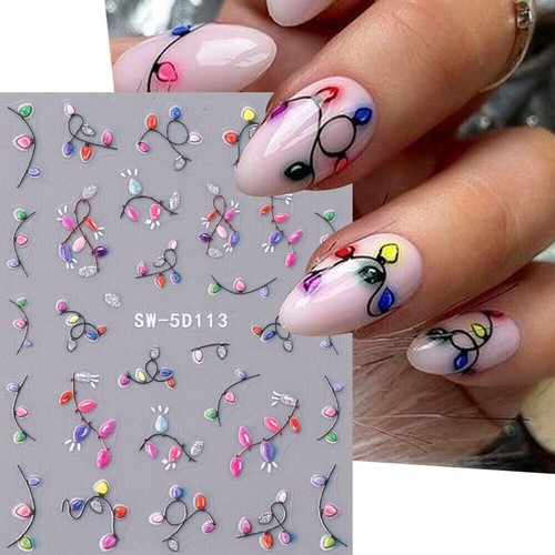 Adesivi nail art - nail, 5d
